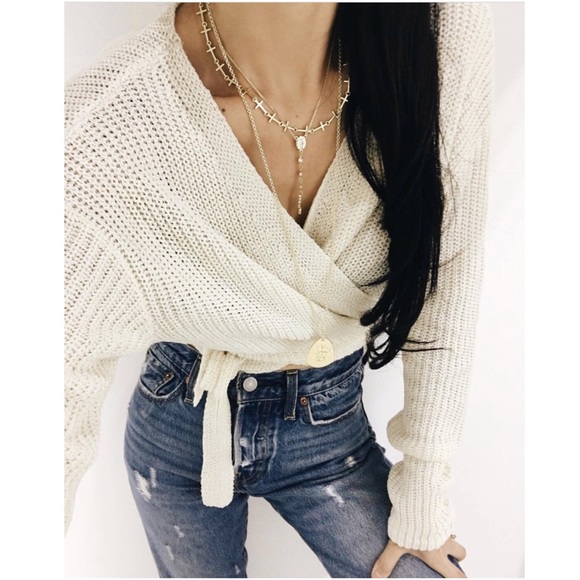 Sweaters - Wrap Sweater